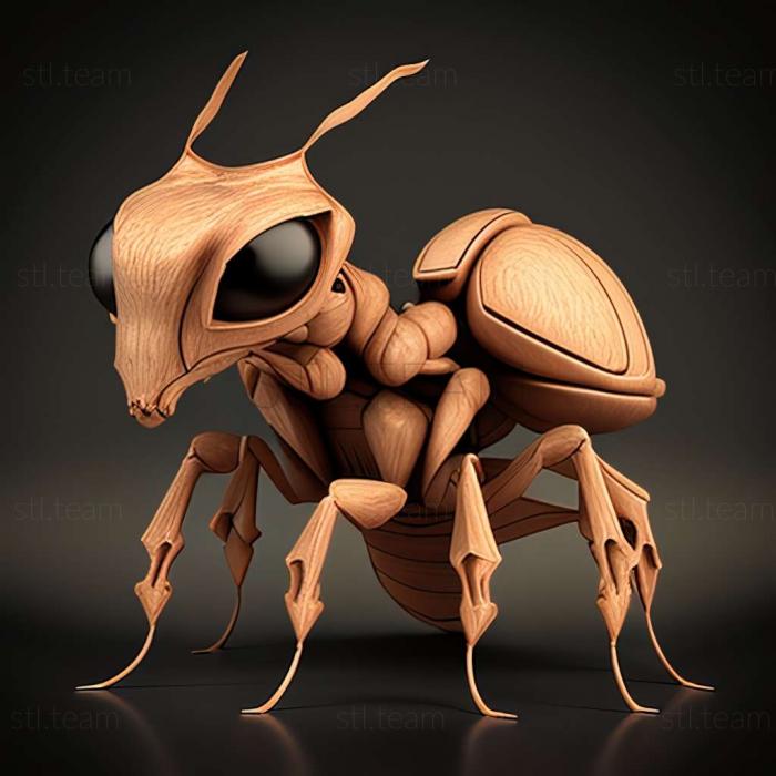 3D model Pseudomyrmex simplex (STL)